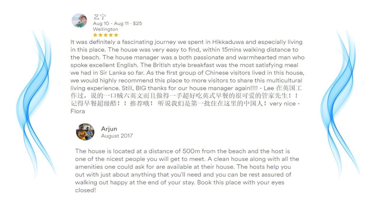 Wellington Villa Hikkaduwa Kültér fotó